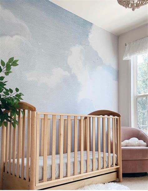 nursery cloud wallpaper