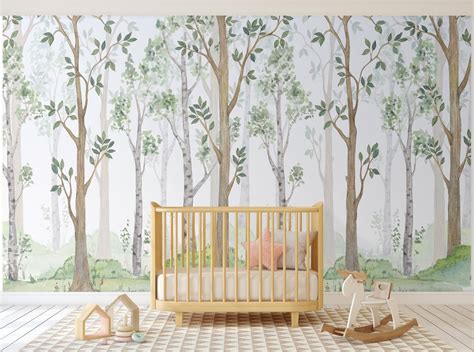Nursery Forest Mural