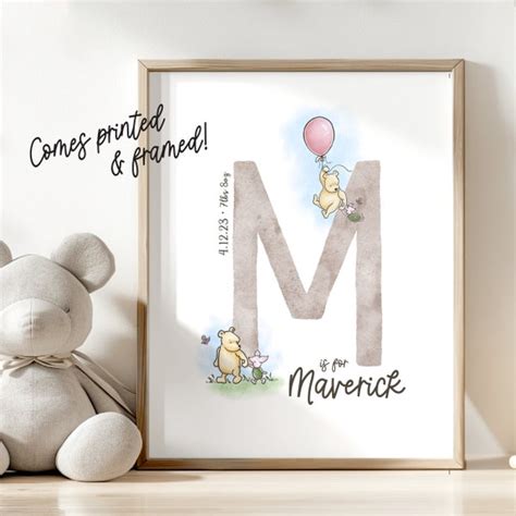 Nursery Frame With Name