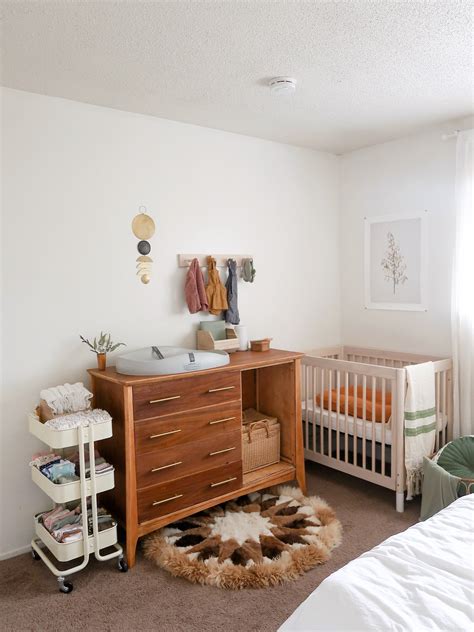 Nursery in master bedroom Nursery nook, Small space nursery