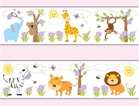 Nursery Room Border Wallpaper