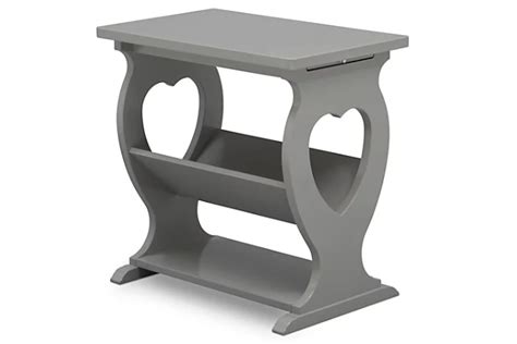 Nursery Side Table Gray