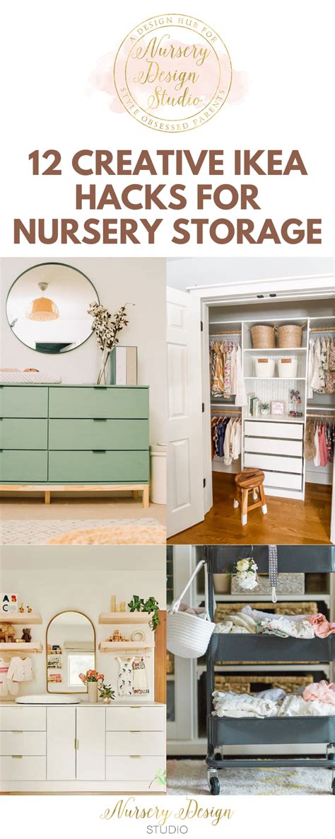 Nursery Storage Hacks