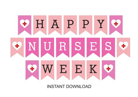Nurses Week Banner Printable
