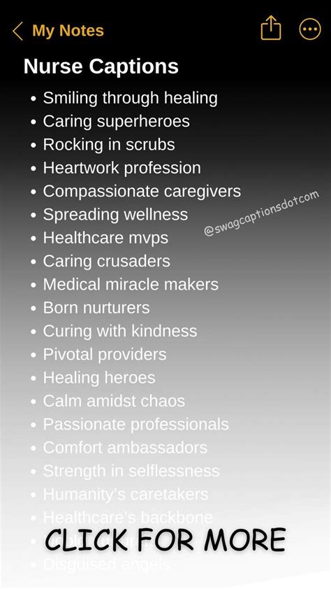 Nursing Career Captions