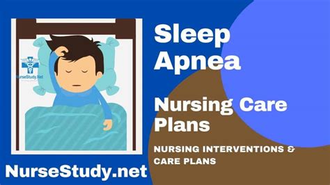nursing care plan for sleep apnea