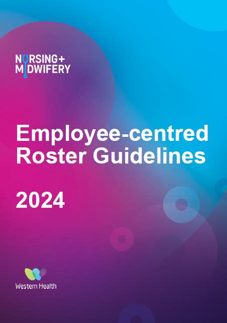 Nursing Rostering Guidelines