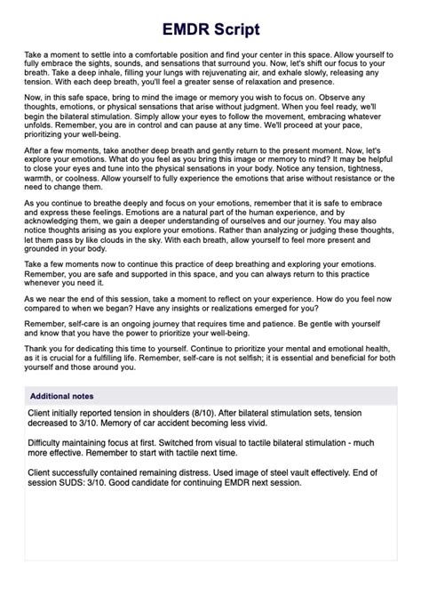 Topics Nurturing Figure Emdr Script Pdf Trending