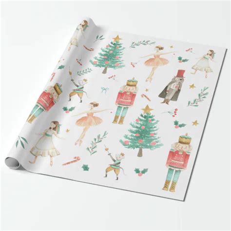 Nutcracker Ballet Gift Wrapping Paper