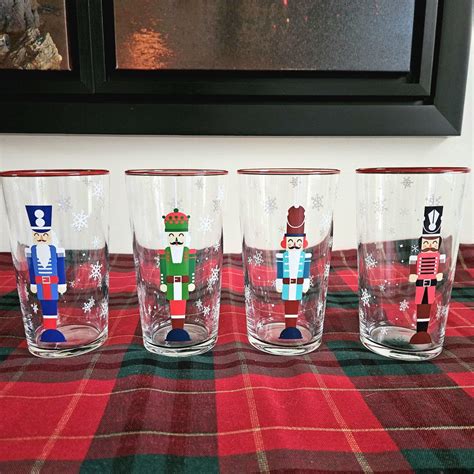 Nutcracker Drinking Glasses