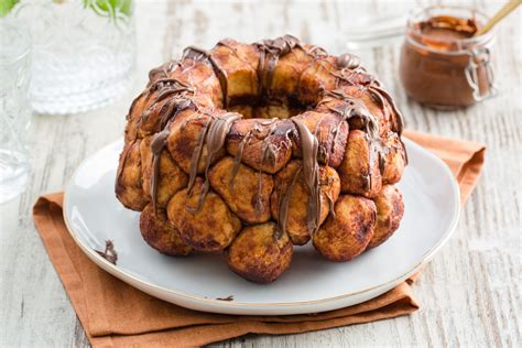 This homemade monkey bread recipe uses frozen dinner rolls for an easy breakfast or dessert. You