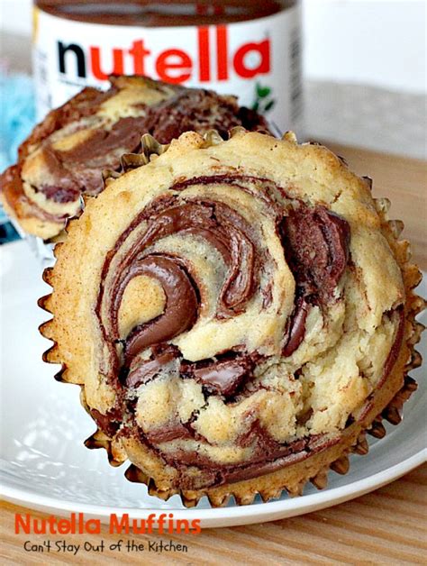 Nutella Muffin Resipi Terperinci: Cara Mudah Membuat Muffin Nutella
