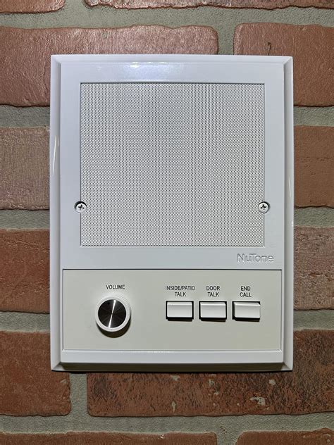 Nutone Outdoor Intercom Speaker