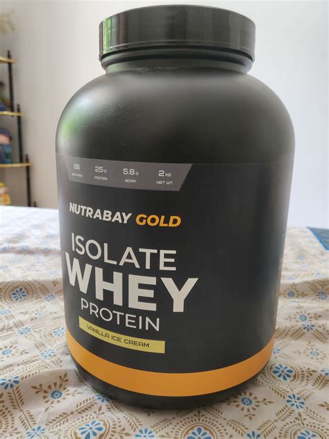 nutrabay isolate whey protein review