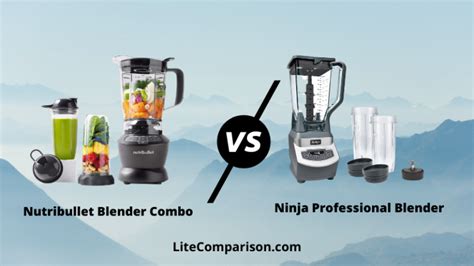 Nutribullet Blender Combo Vs Ninja