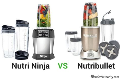 Nutribullet Vs Ninja Pro Blender