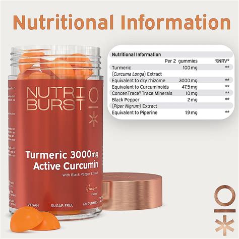 Nutriburst Turmeric Gummies