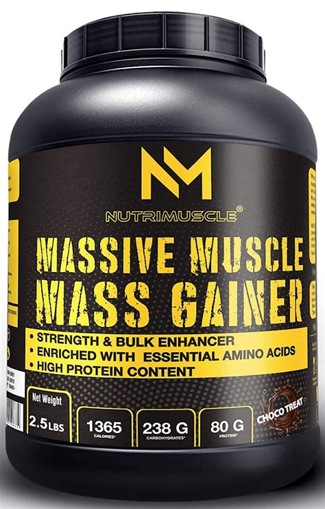 nutrimuscle massive muscle mass gainer