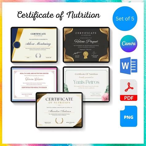 5 Nutrition Certificate Tips