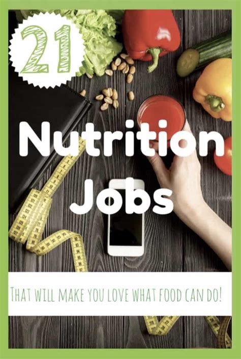 nutrition related jobs near me