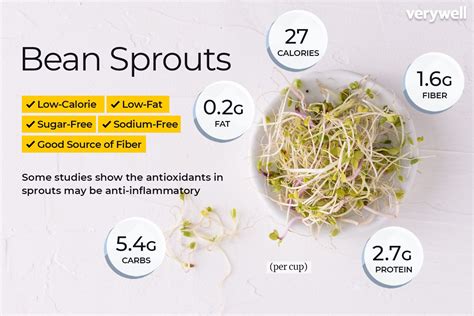 nutrition value of sprouts