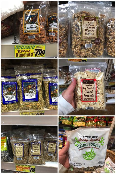 nuts at trader joe's