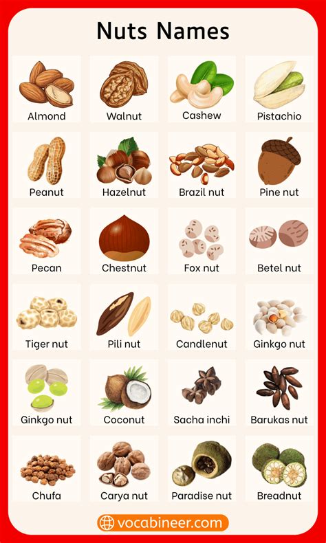 Nuts From A To Z