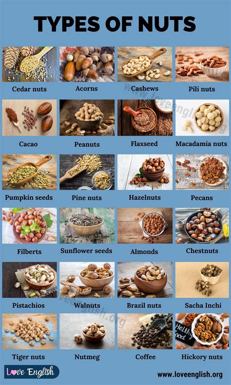 Nuts Which Types