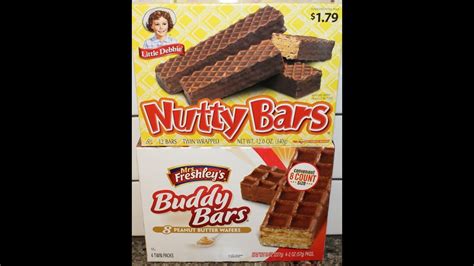 Nutty Bars Vs Nutty Buddy