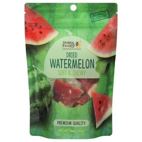 Nutty Fruity Dried Watermelon