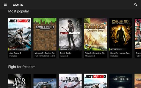 NVIDIA Games APK Download Free Entertainment APP for Android