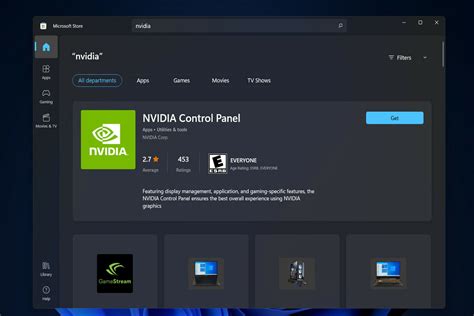 nvidia control panel windows 11