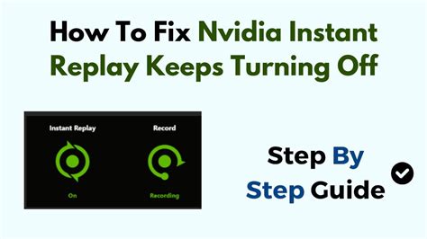 Nvidia Monitor Keeps Turning Off