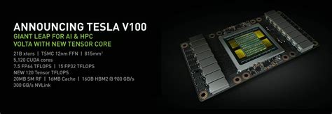 Nvidia V100 Specs