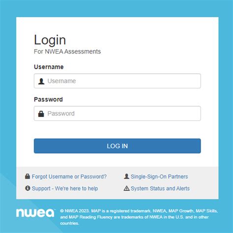 nwea uap login
