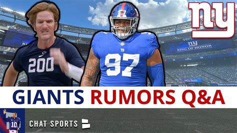 ny giants rumors & trades