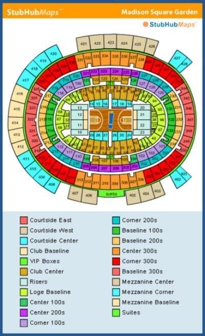 ny knicks msg schedule