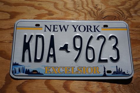 ny license plates excelsior meaning