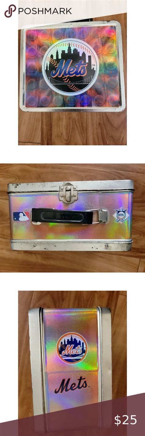 MBL NY Mets SGA Fan Promotional Aluminum Metal Lunch Box Lunch box