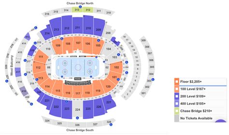 ny rangers ticket prices