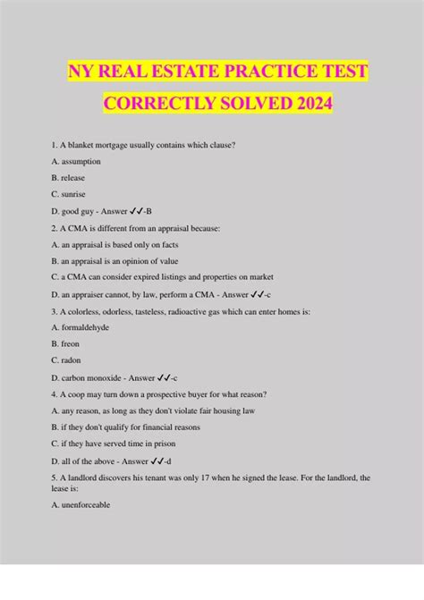 Ny Real Estate Test Dates