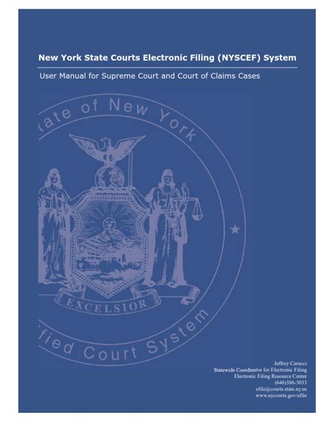 ny state efile court