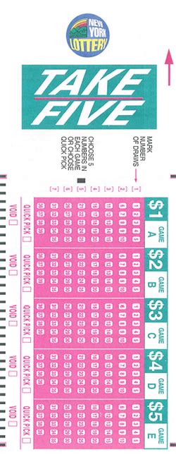 ny state take five winning numbers