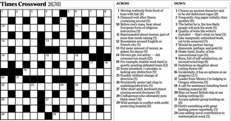 ny times crossword online