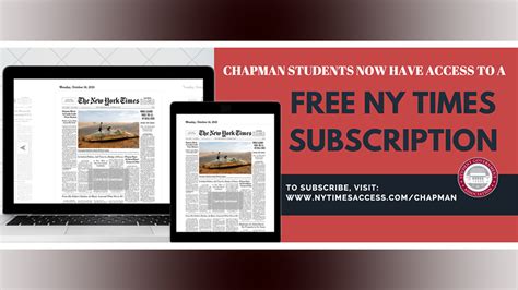 ny times free subscription for students
