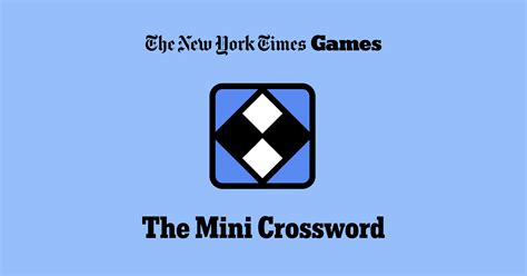 ny times games mini crossword