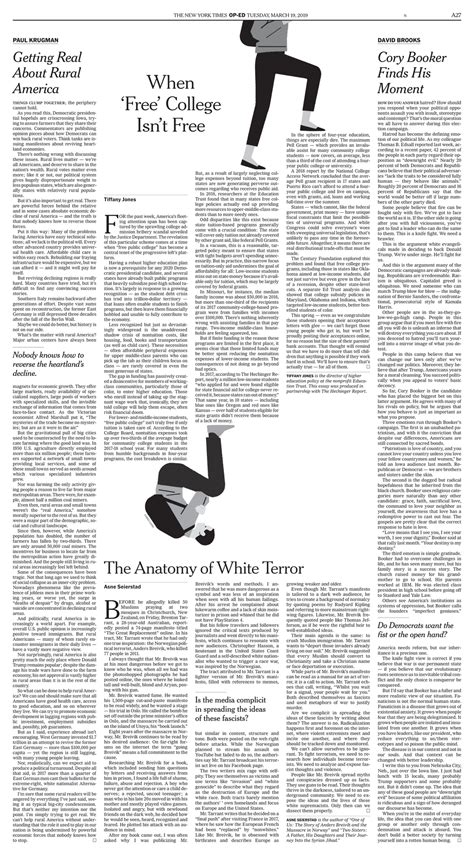ny times student opinion articles