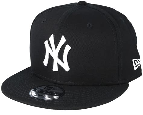 ny yankees black and white hat