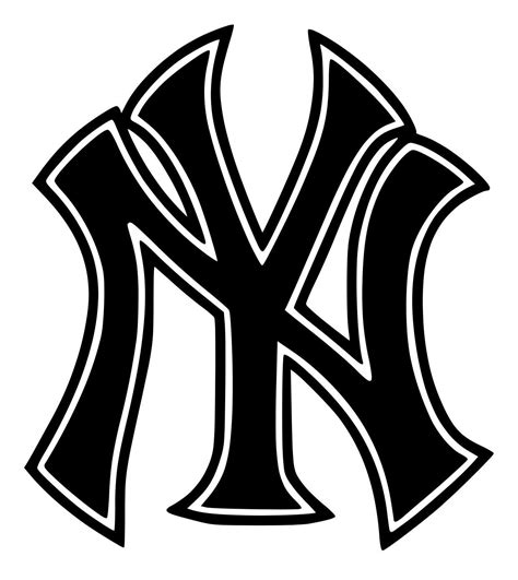 ny yankees logo outline