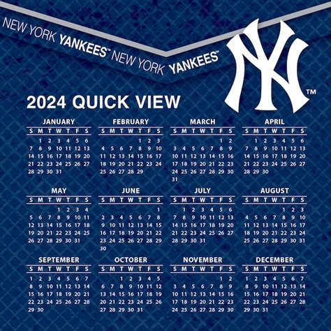 ny yankees promotional schedule 2024